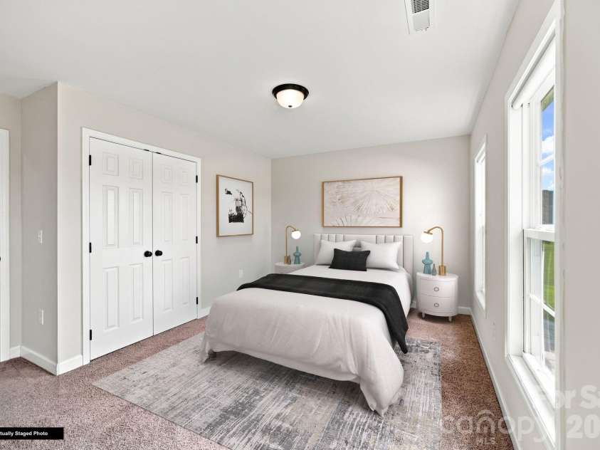 1950 Huckleberry Ridge Road, Hiddenite, NC 28636.  MLS# CAR4413318, YatesRealty ID 43994. Bedroom - Virtually Staged
