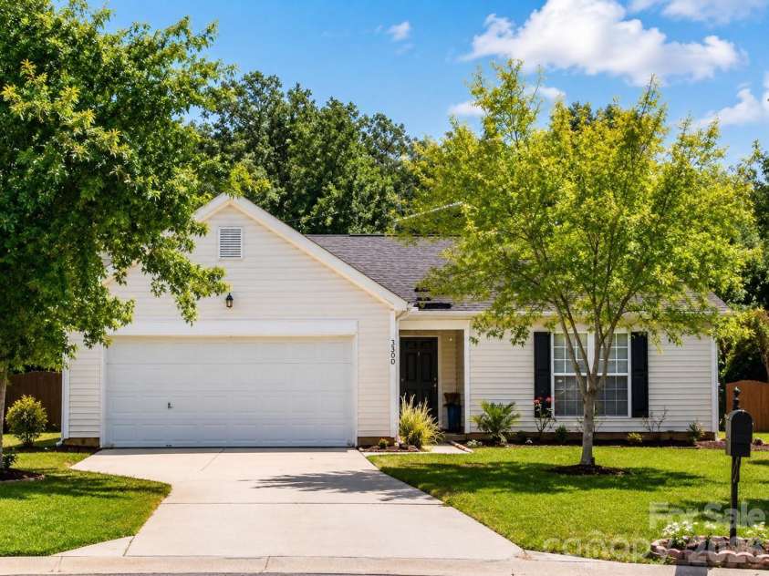 3300 Braefield Drive, Indian Trail, NC 28079.  MLS# CAR4400603, YatesRealty ID 43999. 