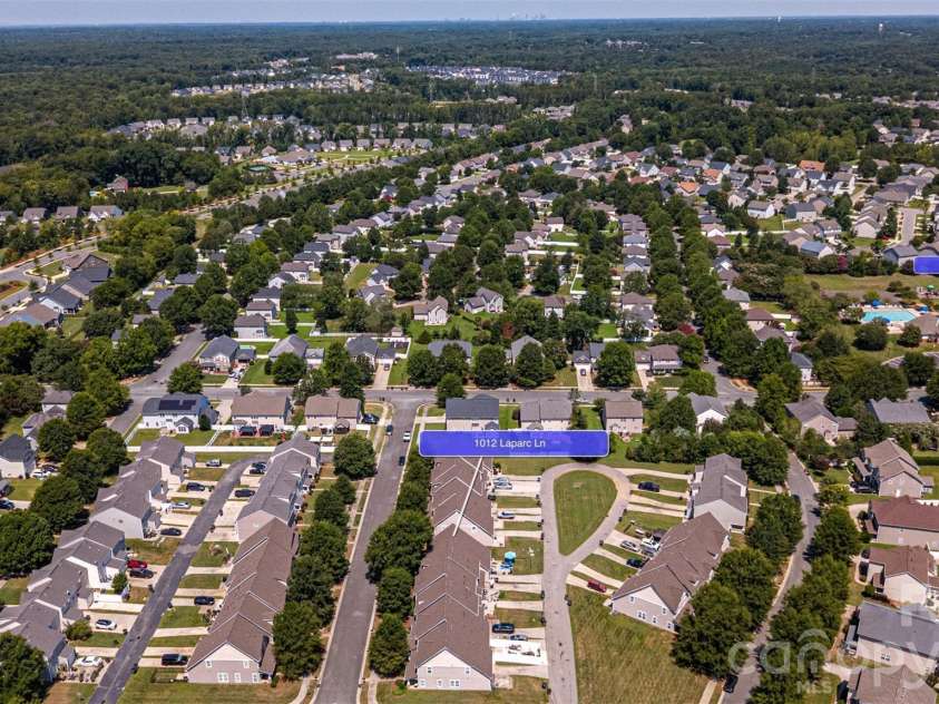 1012 Laparc Lane, Indian Trail, NC 28079.  MLS# CAR4408392, YatesRealty ID 44012. 