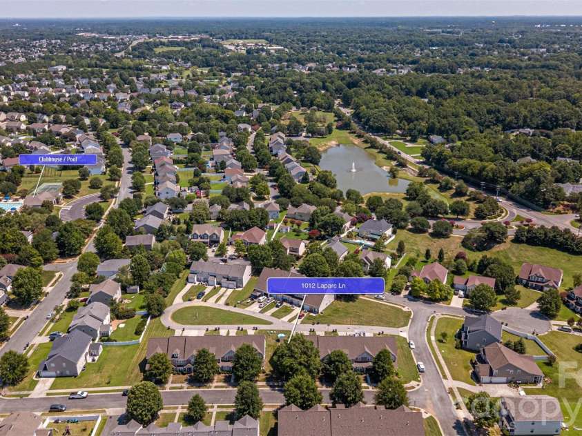 1012 Laparc Lane, Indian Trail, NC 28079.  MLS# CAR4408392, YatesRealty ID 44012. 