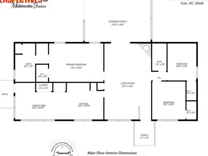 393 Cedar Grove Church Road, Vale, NC 28168.  MLS# CAR4413732, YatesRealty ID 44014. Interior dimensions