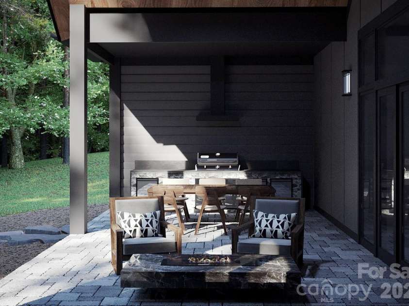 67 Mont Clair Trail, Horse Shoe, NC 28742.  MLS# CAR4313282, YatesRealty ID 44015. Rendering- Final product may vary