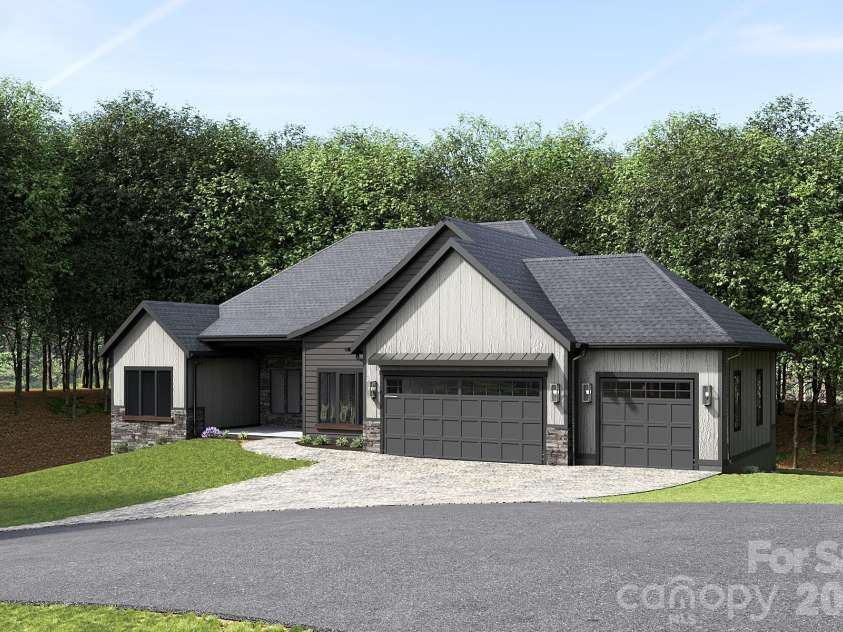 67 Mont Clair Trail, Horse Shoe, NC 28742.  MLS# CAR4313282, YatesRealty ID 44015. Rendering- Final product may vary