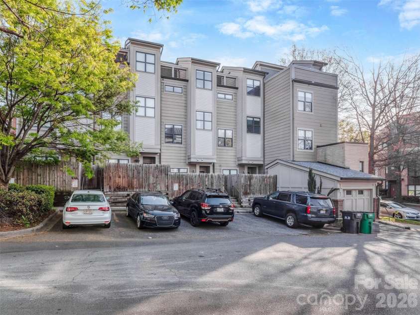 664 Garden District Drive, Charlotte, NC 28202.  MLS# CAR4410067, YatesRealty ID 44018. Reserved parking space