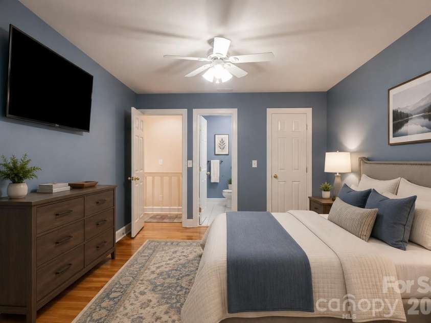 192 Lake Club Drive, Nebo, NC 28761.  MLS# CAR4411924, YatesRealty ID 44020. Virtually staged 3rd bedroom