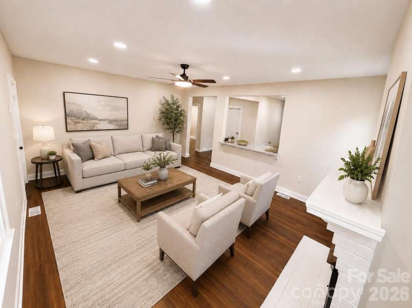 609 Dallas Street, Chester, SC 29706.  MLS# CAR4414278, YatesRealty ID 44028. Digitally staged