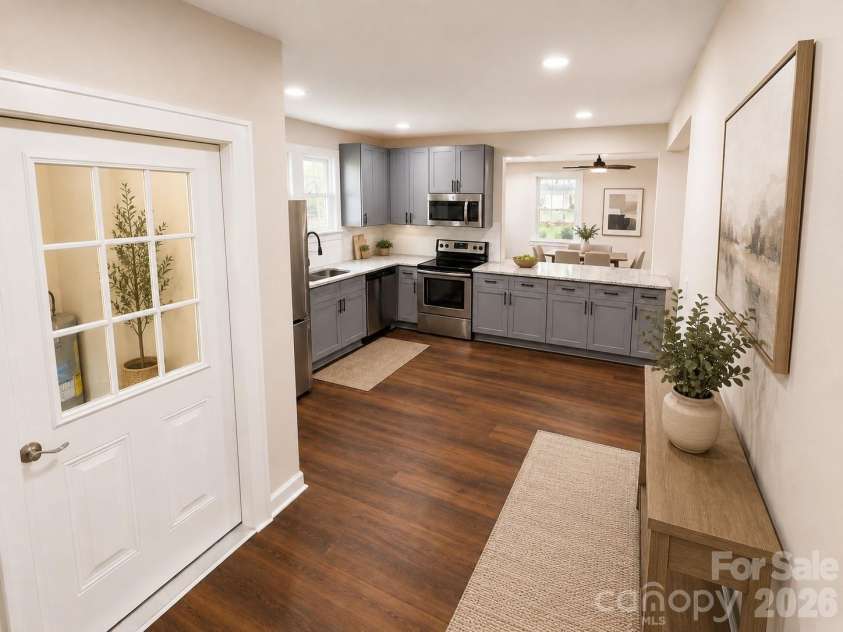 609 Dallas Street, Chester, SC 29706.  MLS# CAR4414278, YatesRealty ID 44028. Digitally staged