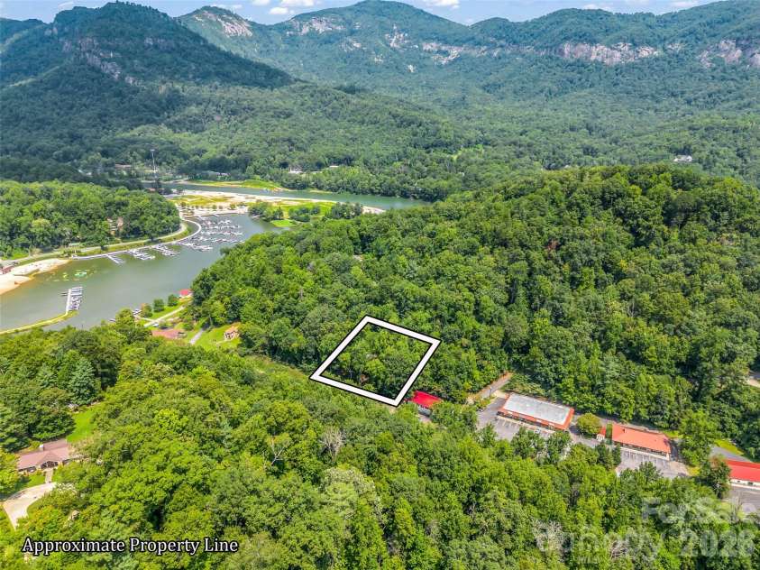 286 Harris Road, Lake Lure, NC 28746.  MLS# CAR4414504, YatesRealty ID 44032. 