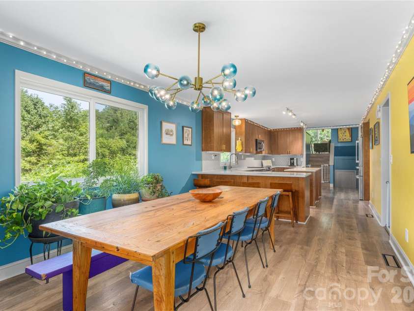 50 Embler Road, Alexander, NC 28701.  MLS# CAR4413083, YatesRealty ID 44048. Open Kitchen Floor Plan