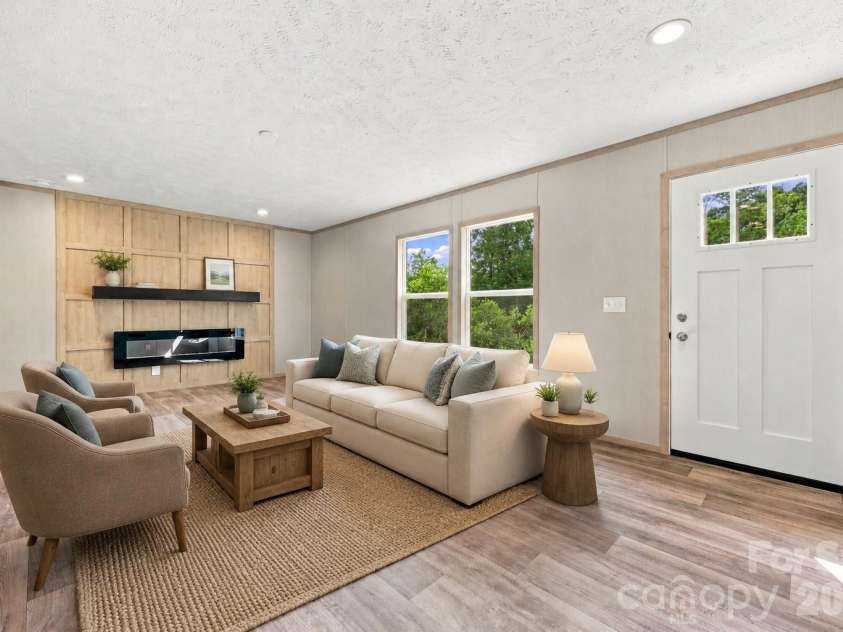 25 Caldwell Road, Waynesville, NC 28786.  MLS# CAR4414496, YatesRealty ID 44049. Virtually staged