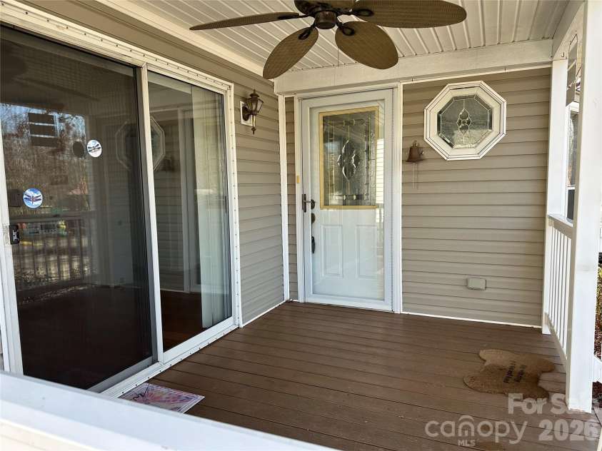 129 Club House Drive, New London, NC 28127.  MLS# CAR4350214, YatesRealty ID 4405. Cover Front Porch 