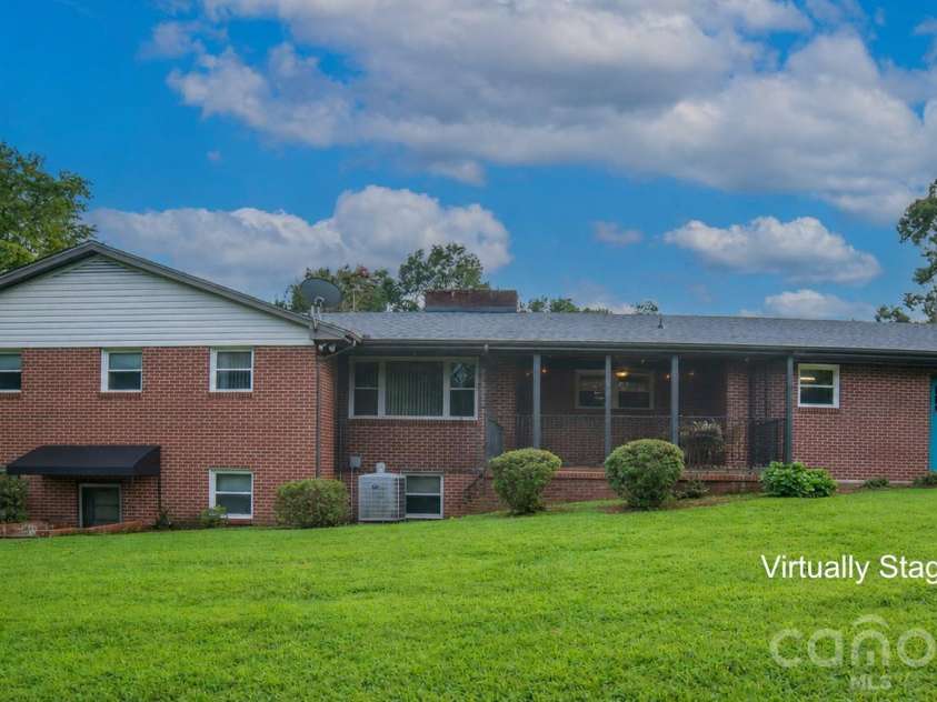 201 Woodlawn Drive, Morganton, NC 28655.  MLS# CAR4414420, YatesRealty ID 44061. Back view