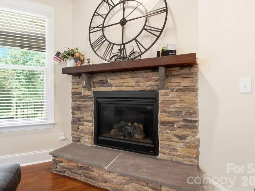 12726 Rusty Blackbird Way, Charlotte, NC 28278.  MLS# CAR4409710, YatesRealty ID 44064. Gas Fireplace