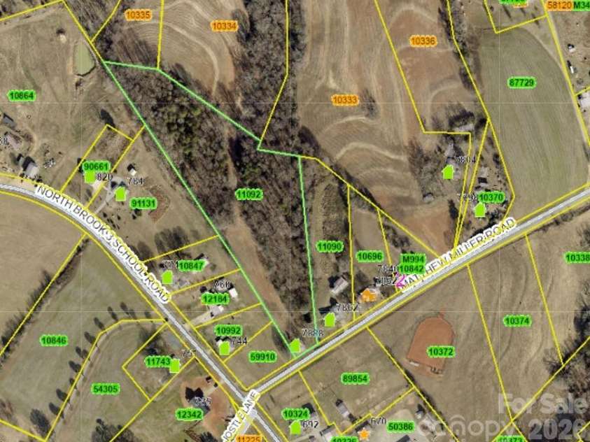 7888 Matthew Miller Road, Vale, NC 28168.  MLS# CAR4414604, YatesRealty ID 44065. 