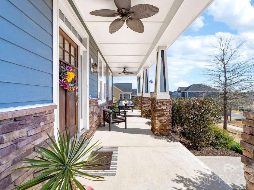 120 Keats Alley, Cramerton, NC 28032.  MLS# CAR4237764, YatesRealty ID 4407. The sunrises are amazing from the porch!