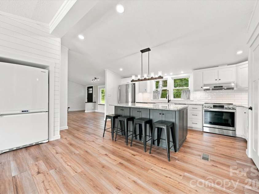 2587 Vision Drive, Catawba, NC 28609.  MLS# CAR4414475, YatesRealty ID 44079. Extra full size fridge in dining area