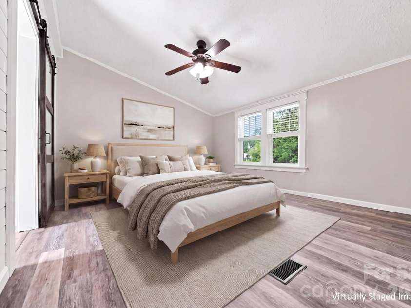 2587 Vision Drive, Catawba, NC 28609.  MLS# CAR4414475, YatesRealty ID 44079. Primary bedroom