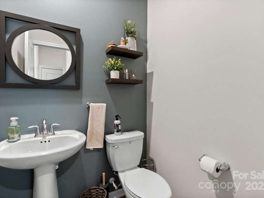 228 Eden Avenue, Mooresville, NC 28115.  MLS# CAR4239895, YatesRealty ID 4408. Downstair half bath