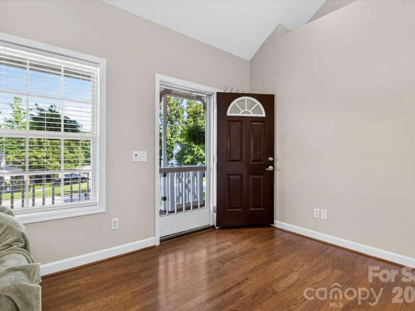 245 Eagle Creek Road, Clover, SC 29710.  MLS# CAR4414318, YatesRealty ID 44089. Front door coming into the great room