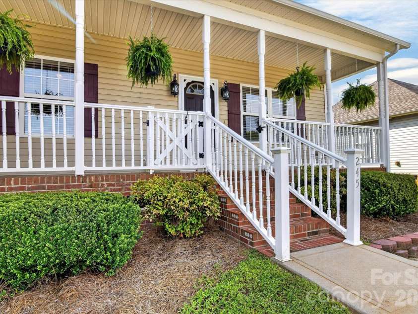 245 Eagle Creek Road, Clover, SC 29710.  MLS# CAR4414318, YatesRealty ID 44089. True Rocking Chair Front Porch!