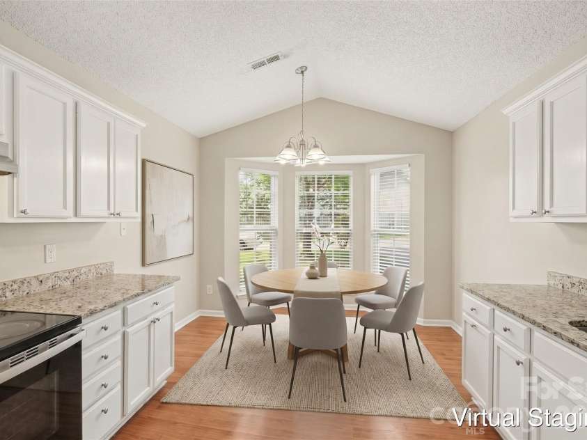 9819 Veronica Drive, Charlotte, NC 28215.  MLS# CAR4413821, YatesRealty ID 44104. Virtually staged
