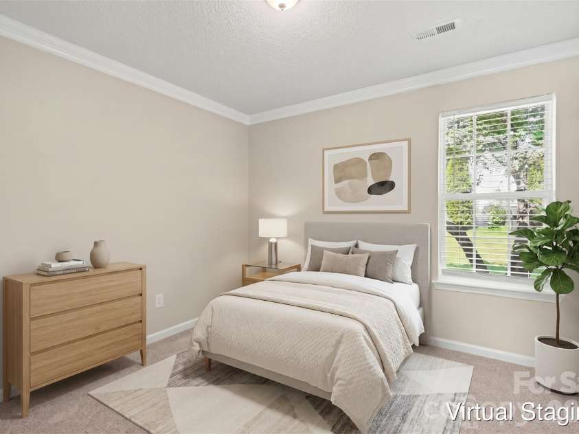 9819 Veronica Drive, Charlotte, NC 28215.  MLS# CAR4413821, YatesRealty ID 44104. Virtually staged