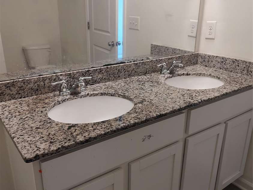2268 Cranberry Way, Salisbury, NC 28147.  MLS# CAR4413804, YatesRealty ID 44106. Primary Bath dual sinks