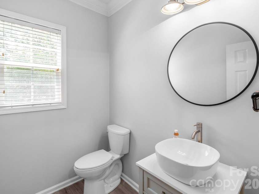 1107 Boulder Court, Waxhaw, NC 28173.  MLS# CAR4396049, YatesRealty ID 44112. Half bath on main floor