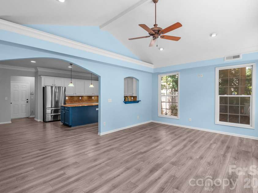 1107 Boulder Court, Waxhaw, NC 28173.  MLS# CAR4396049, YatesRealty ID 44112. Sun room, facing the kitchen