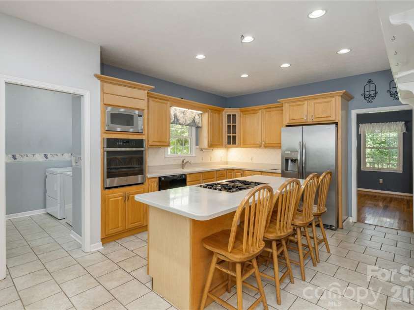 1043 Berea Church Road, Hendersonville, NC 28739.  MLS# CAR4413866, YatesRealty ID 44116. Updated kitchen