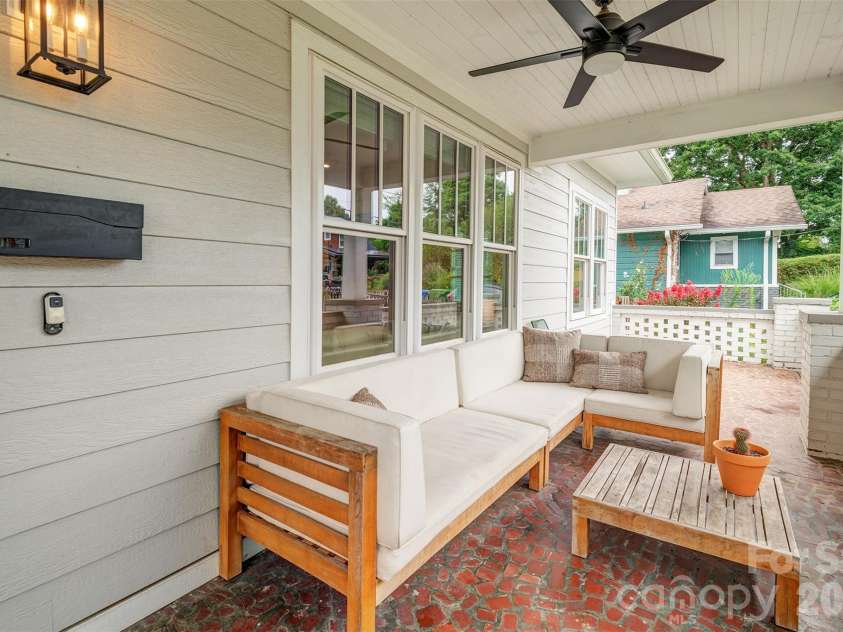 43 Walton Street, Asheville, NC 28801.  MLS# CAR4414367, YatesRealty ID 44124. Covered front porch