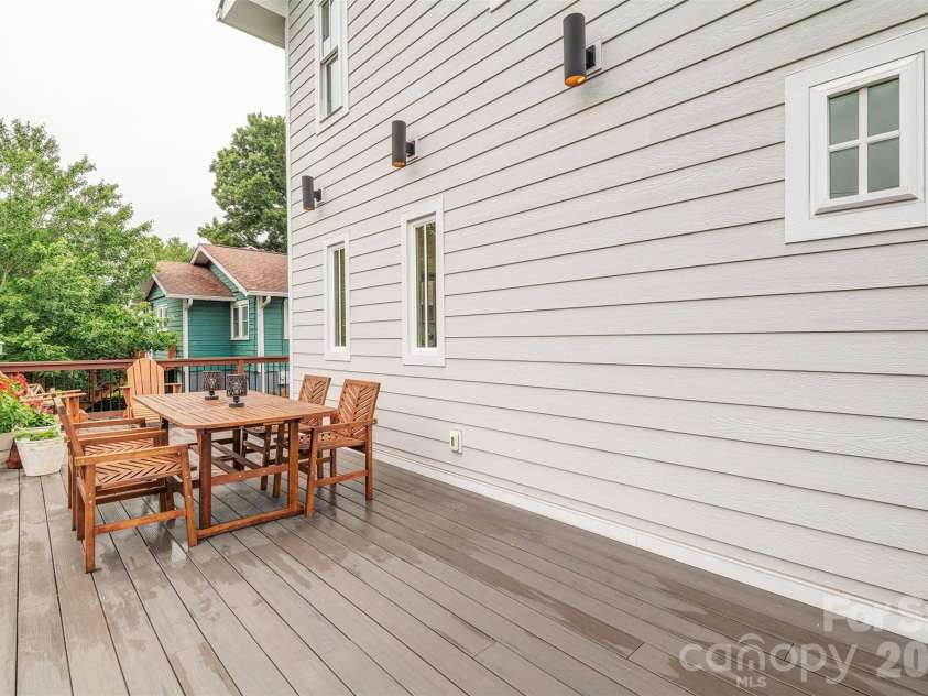 43 Walton Street, Asheville, NC 28801.  MLS# CAR4414367, YatesRealty ID 44124. Private back deck