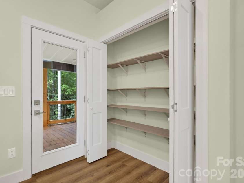 1008 Bell Mountain Road, Zirconia, NC 28790.  MLS# CAR4407045, YatesRealty ID 44128. Pantry