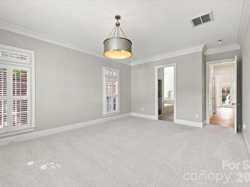 2917 Camden Park Place, Charlotte, NC 28210.  MLS# CAR4352754, YatesRealty ID 44140. Primary Bedroom