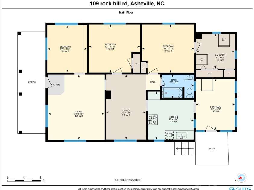 109 Rock Hill Road, Asheville, NC 28803.  MLS# CAR4242441, YatesRealty ID 4415. 