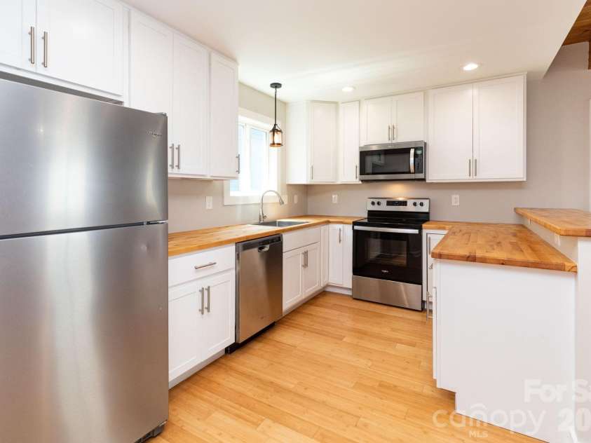56 Cascade Street, Asheville, NC 28704.  MLS# CAR4413479, YatesRealty ID 44173. Kitchen
