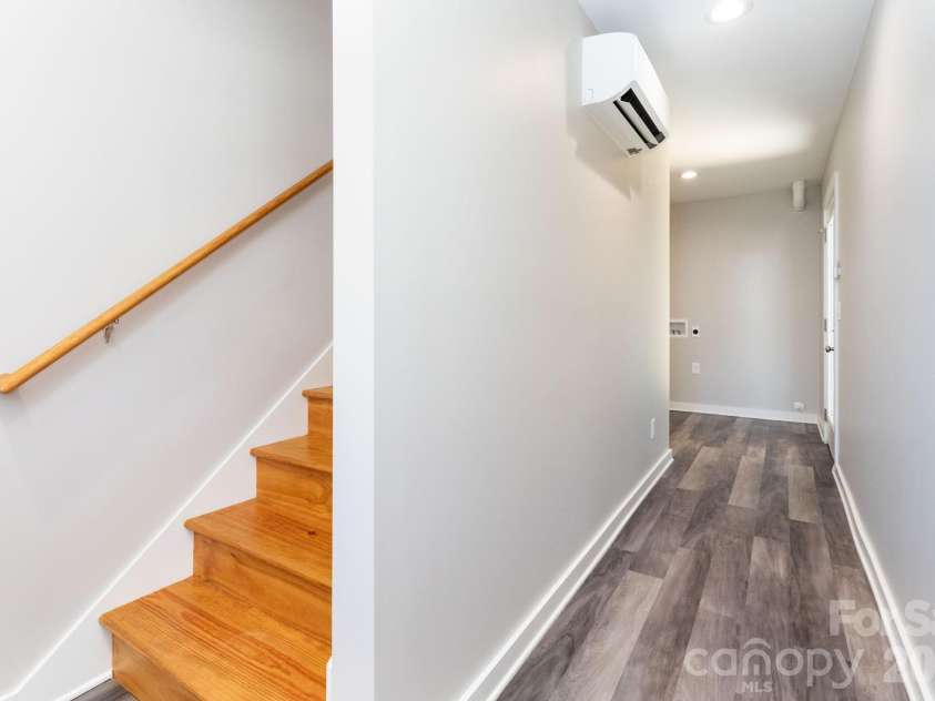 56 Cascade Street, Asheville, NC 28704.  MLS# CAR4413479, YatesRealty ID 44173. Lower Level Entry