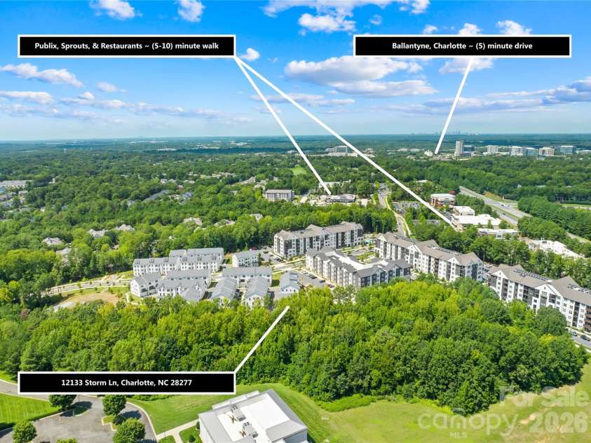 12133 Storm Lane, Charlotte, NC 28277.  MLS# CAR4413433, YatesRealty ID 44175. 