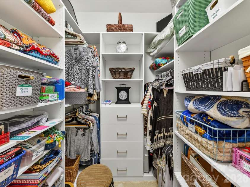 8316 Olde Troon Drive, Charlotte, NC 28277.  MLS# CAR4413453, YatesRealty ID 44176. Custom designed closets