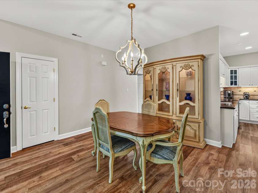 8316 Olde Troon Drive, Charlotte, NC 28277.  MLS# CAR4413453, YatesRealty ID 44176. Updated lighting throughout
