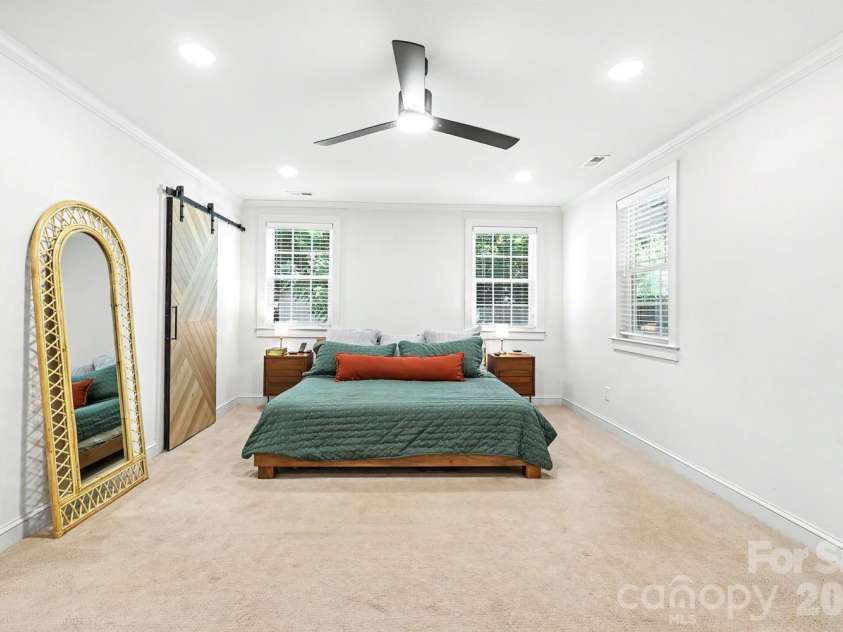 1333 Cortland Road, Charlotte, NC 28209.  MLS# CAR4413455, YatesRealty ID 44177. Primary Bedroom