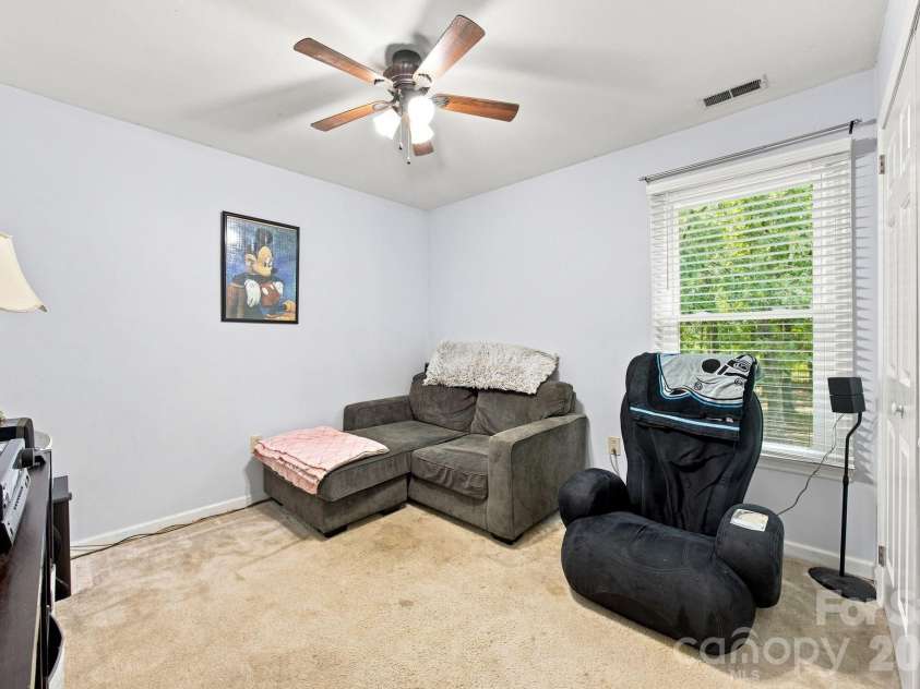 5512 River Falls Drive, Charlotte, NC 28215.  MLS# CAR4413301, YatesRealty ID 44180. Bedroom 2 upstairs