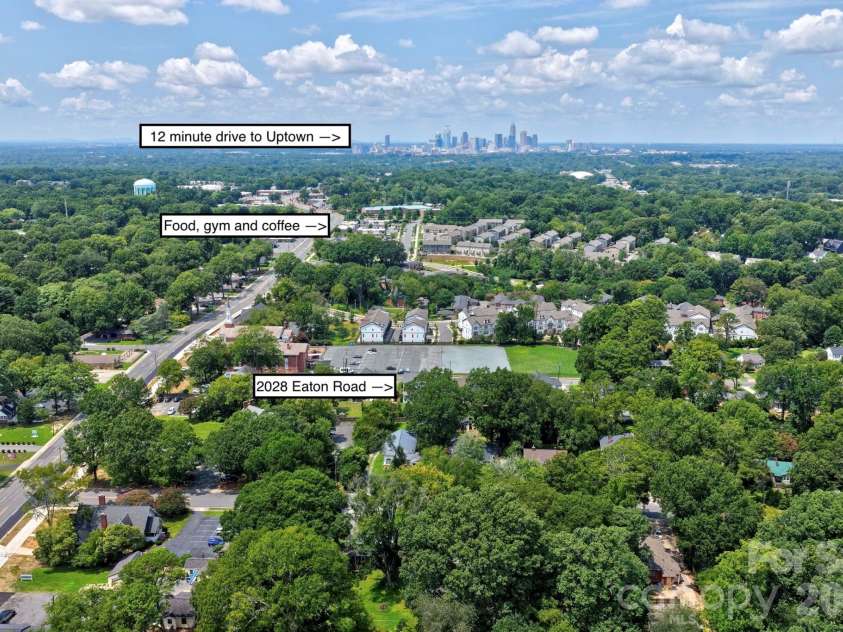 2028 Eaton Road, Charlotte, NC 28205.  MLS# CAR4413300, YatesRealty ID 44181. 