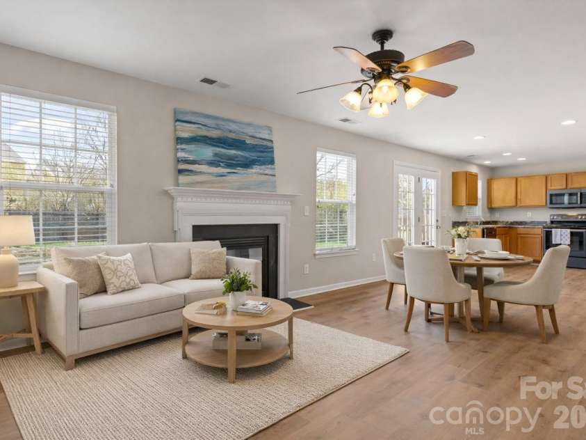 4436 Roundwood Court, Indian Trail, NC 28079.  MLS# CAR4331458, YatesRealty ID 4419. Virtually staged