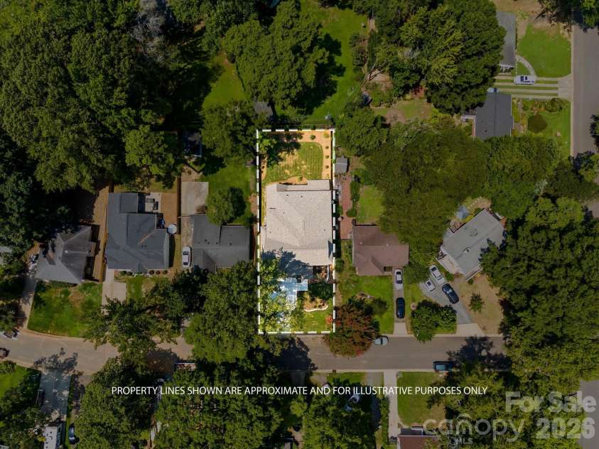 815 Manhasset Road, Charlotte, NC 28209.  MLS# CAR4413025, YatesRealty ID 44194. 