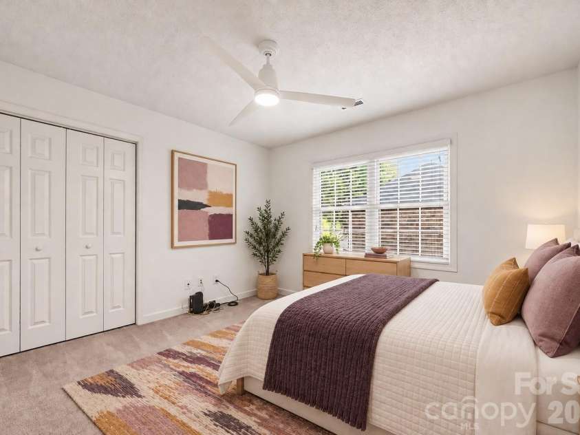 1928 Twin Ponds Drive, Hickory, NC 28602.  MLS# CAR4411717, YatesRealty ID 44222. Staged Bedroom 2