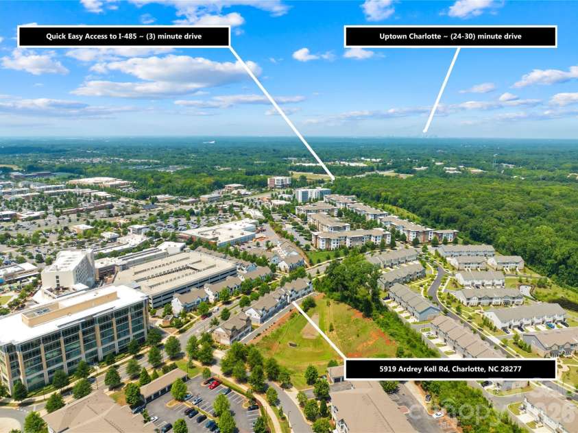 5919 Ardrey Kell Road, Charlotte, NC 28277.  MLS# CAR4411424, YatesRealty ID 44225. 