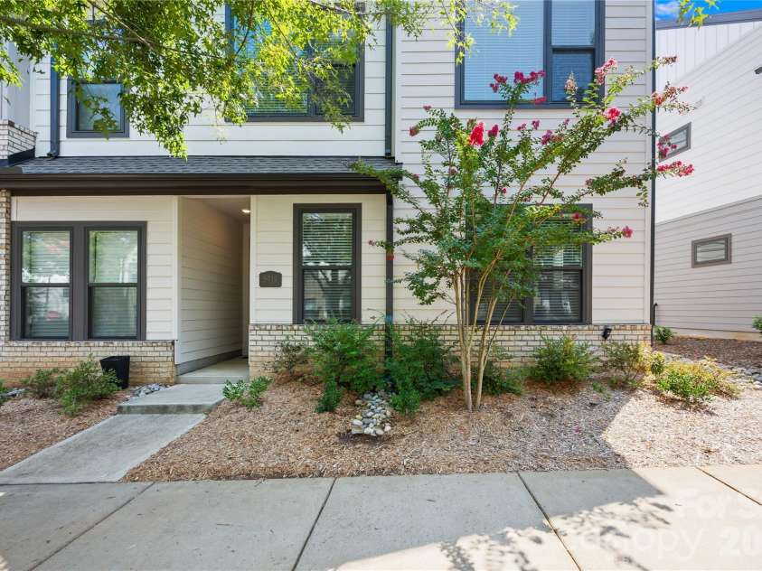 5919 Ardrey Kell Road, Charlotte, NC 28277.  MLS# CAR4411424, YatesRealty ID 44225. End unit with on street parking