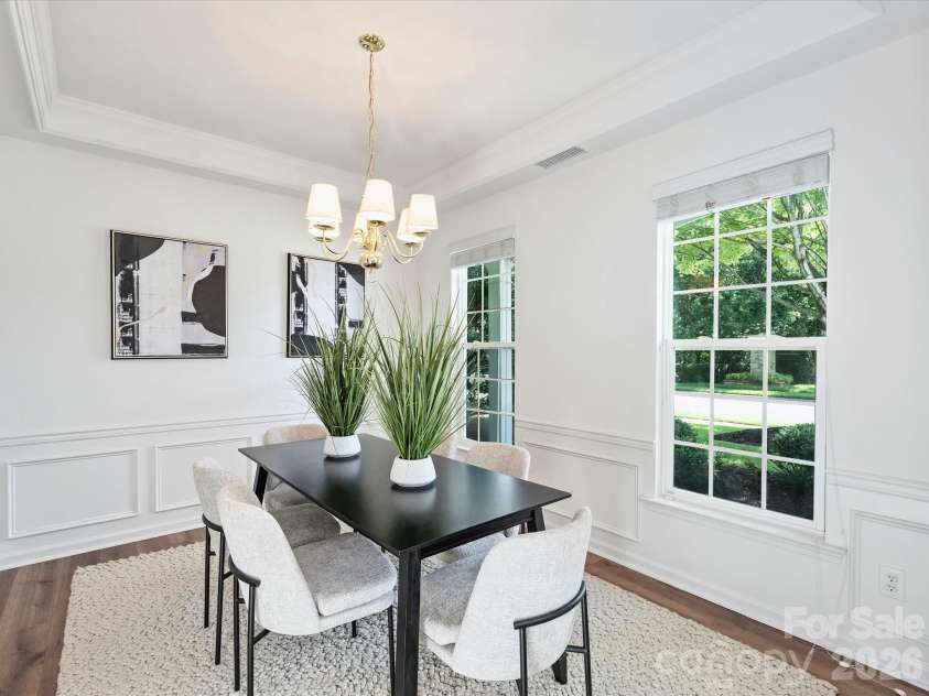 12332 Bobhouse Drive, Charlotte, NC 28277.  MLS# CAR4411039, YatesRealty ID 44228. Dining Room
