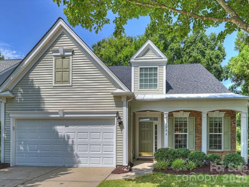 12332 Bobhouse Drive, Charlotte, NC 28277.  MLS# CAR4411039, YatesRealty ID 44228. Front Elevation